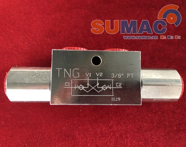 Van chống lún 2 chiều cho xylanh thủy lực bị tụt, rơi