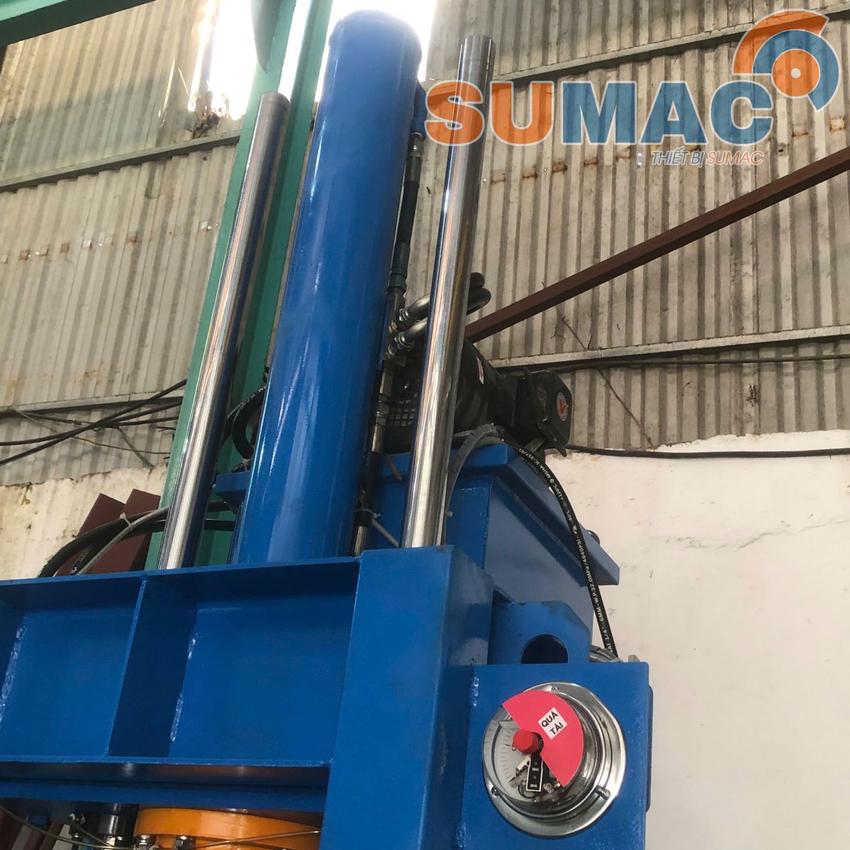 Xi lanh thuy luc may ep kien