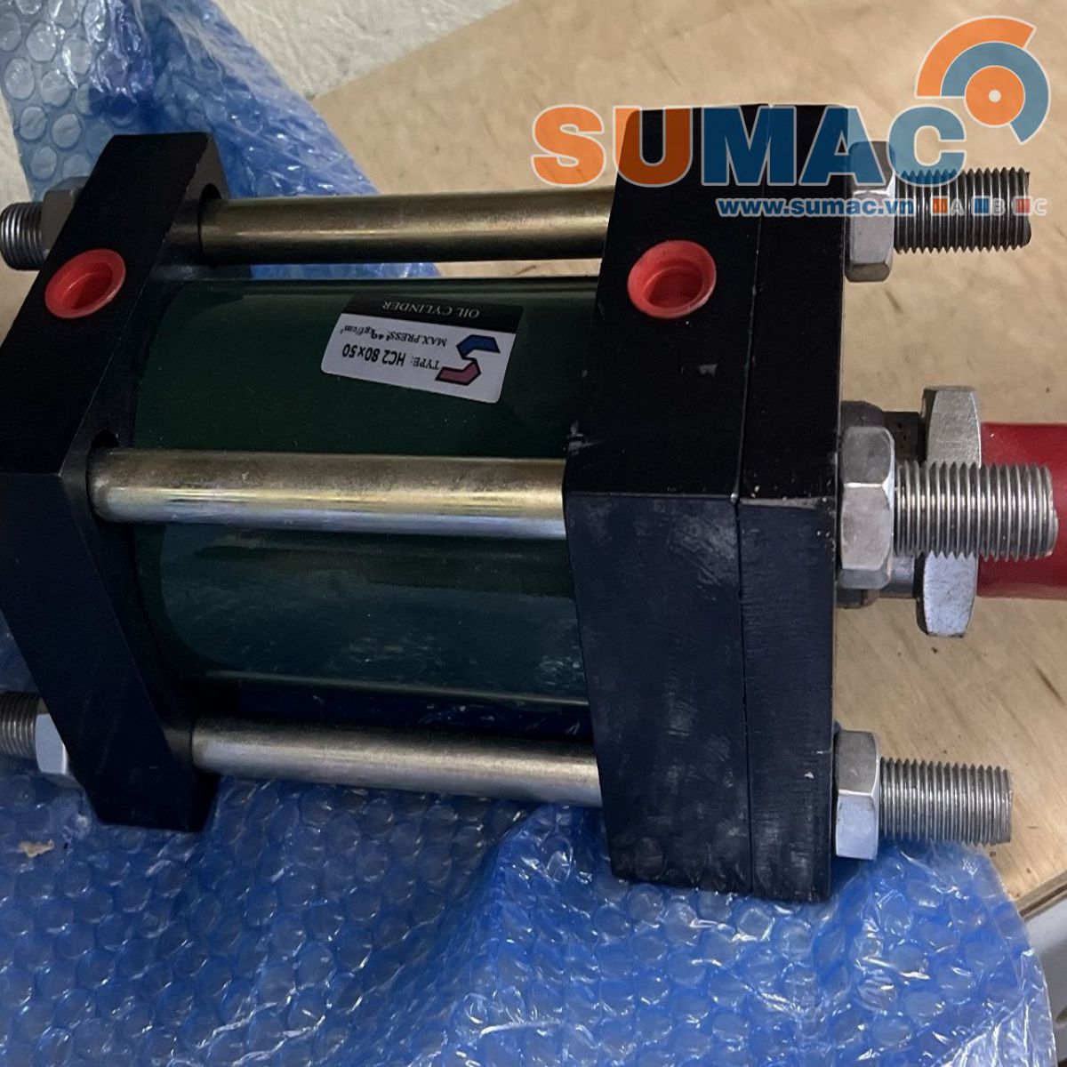 Xy lanh thủy lựcvuông 80 hành trình 50mm