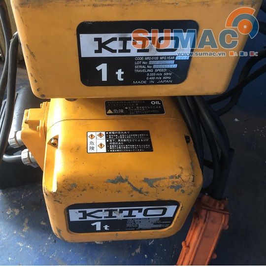 Cẩu treo 1 tấn Nhật Bãi