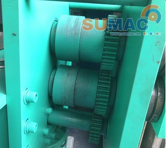 lô cán, đập phôi cho máy uốn hoa văn inox